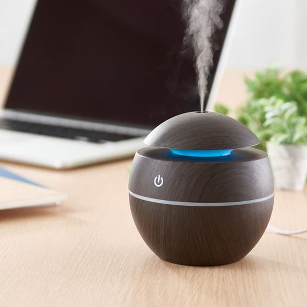 アロマ対応加湿器　イルミネーション機能付
