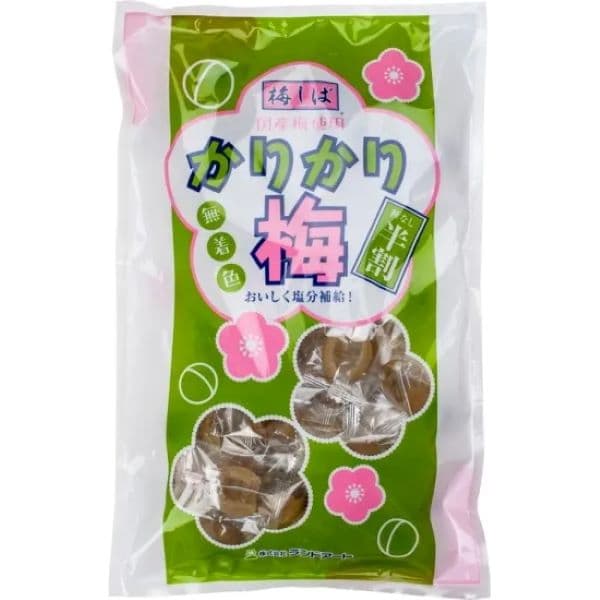 国産　半割かりかり梅