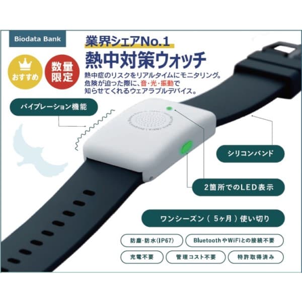 熱中症対策ウォッチカナリアＰＬＵＳ