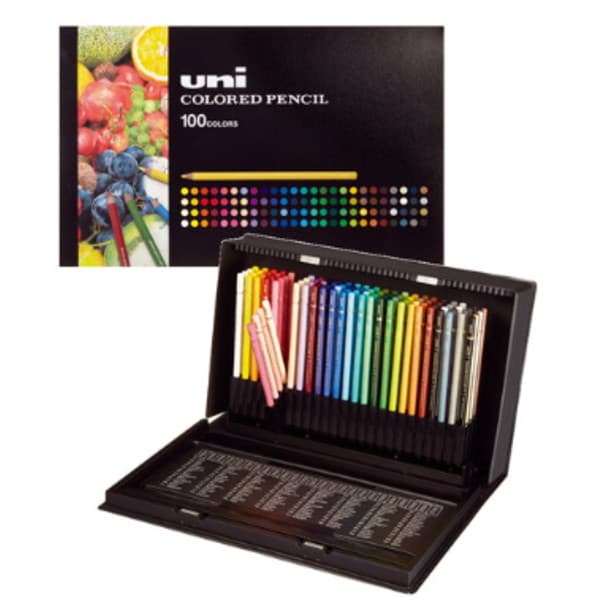 色鉛筆　ユニカラー　１００色セット