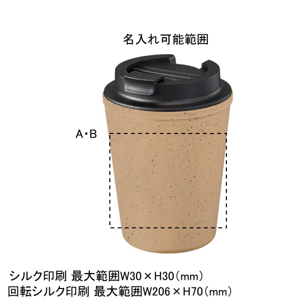 ダブルウォールタンブラー４２０ｍｌ　コーヒー配合タイプ