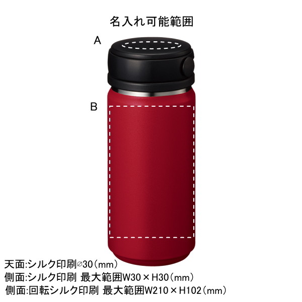 Ｚａｌａｔｔｏサーモハンドルスタイルボトル　３５０ｍｌ