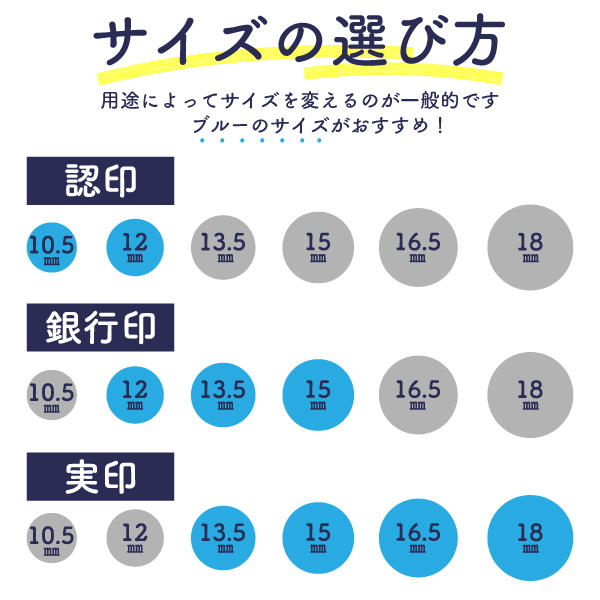 印鑑　スワロフスキー付ブラストチタン　１５ｍｍ