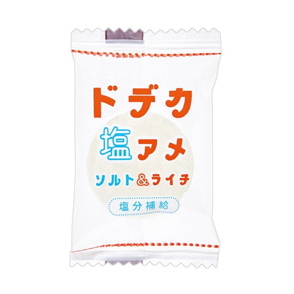 金扇ドロップス工業　ドデカ塩飴　１ケース　１００個入