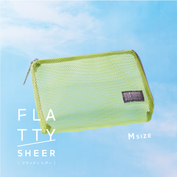 メッシュポーチ　ＦＬＡＴＴＹ　ＳＨＥＥＲ　Ｍ