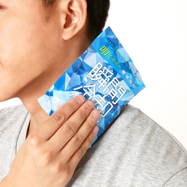 【特別価格】保冷剤にもなる瞬間冷却パック　ホワイト