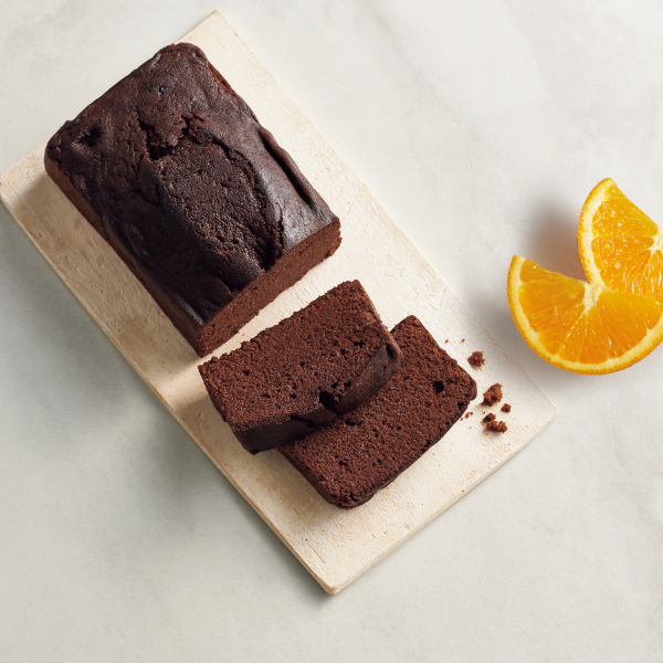 ホシファーム　フリルブーケ　パッション８本＆銀座千疋屋　銀座チョコパウンドケーキ