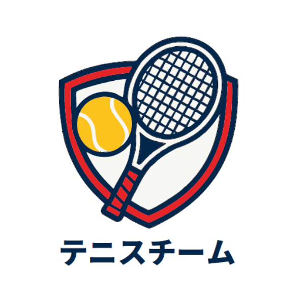 テンプレート　テニス　フルカラー①