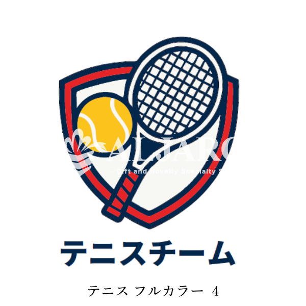 テンプレート　テニス　フルカラー印刷用