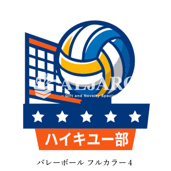 テンプレート　バレーボール　フルカラー①