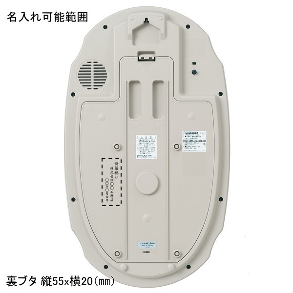 アミューズ電波掛時計