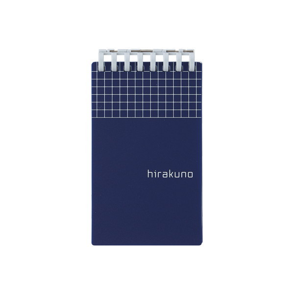 ｈｉｒａｋｕｎｏ　ツイストノート　メモサイズ　薄色５ｍｍ方眼