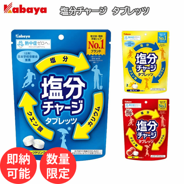 カバヤ食品 塩分チャージタブレッツ