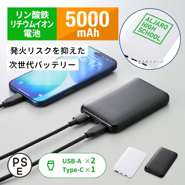 リン酸鉄モバイルチャージャー5000